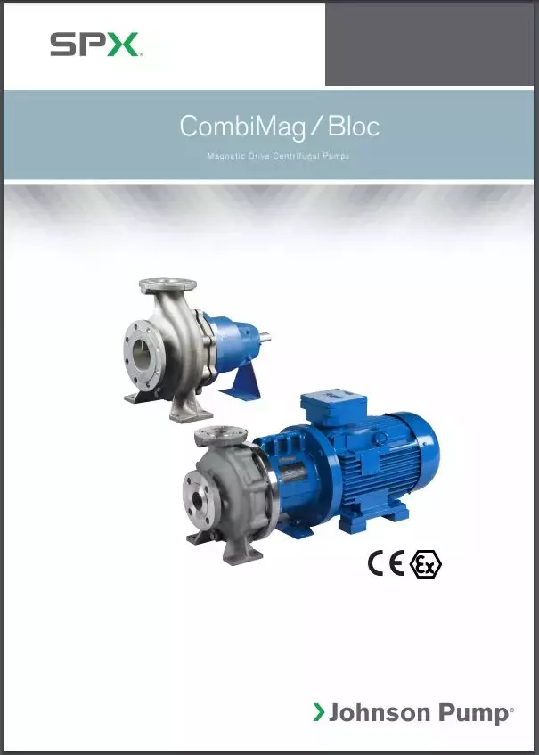 CombiMag / Bloc. Magnetic Drive Centrifugal Pumps. Brochure