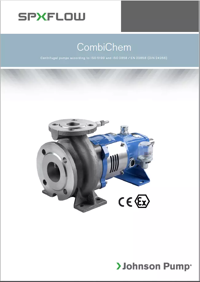 CombiChem. Centrifugal pumps. Brochure