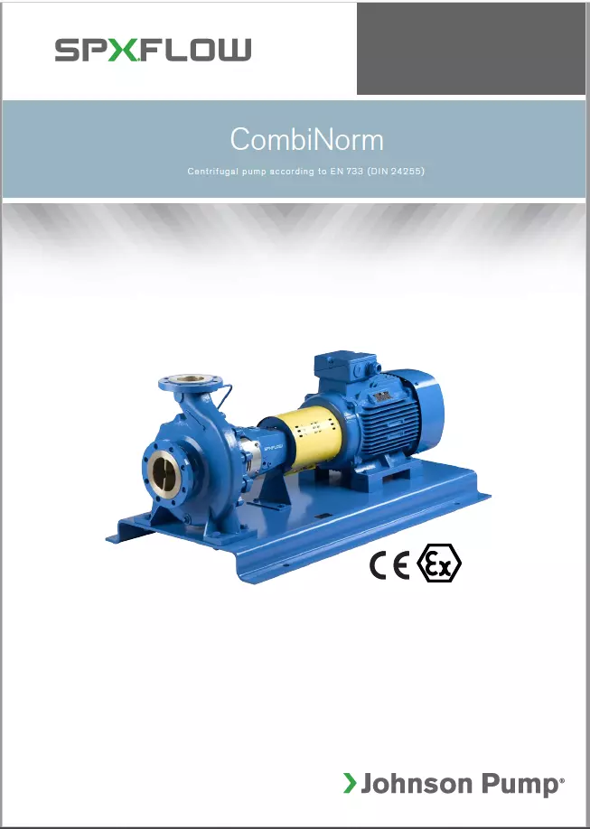 CombiNorm. Centrifugal pumps. Brochure