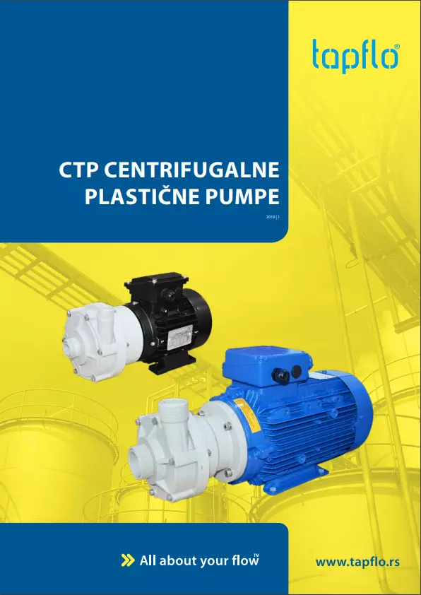 Brochure CTP Centrifugal pump