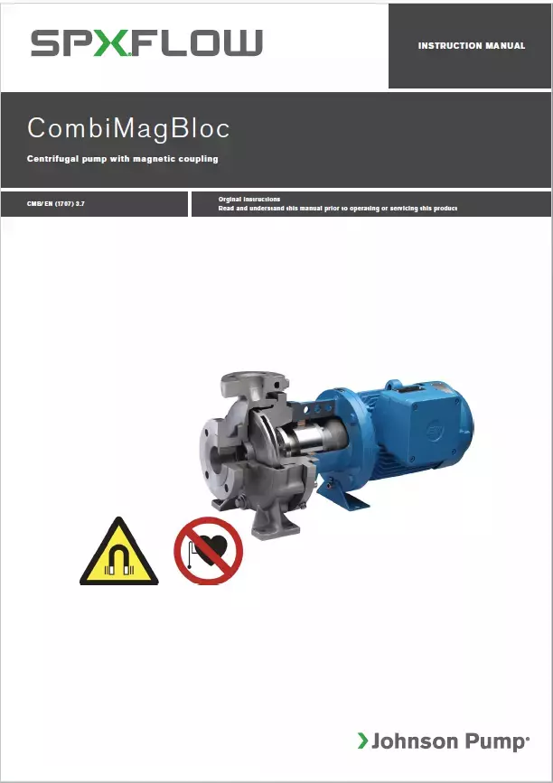 CombiMagBloc. Magnetic Drive Centrifugal Pumps. Manual