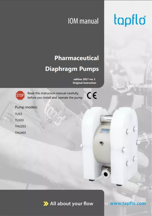 Manual Pharmaceutical diaphragm pumps